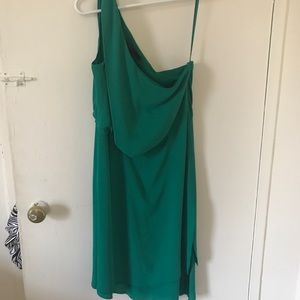BCBG one shoulder dress